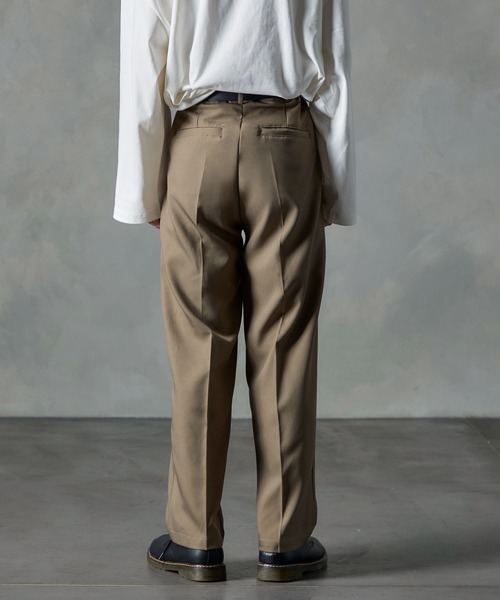 「Nilway」 スラックス LARGE チャコール メンズ_画像9