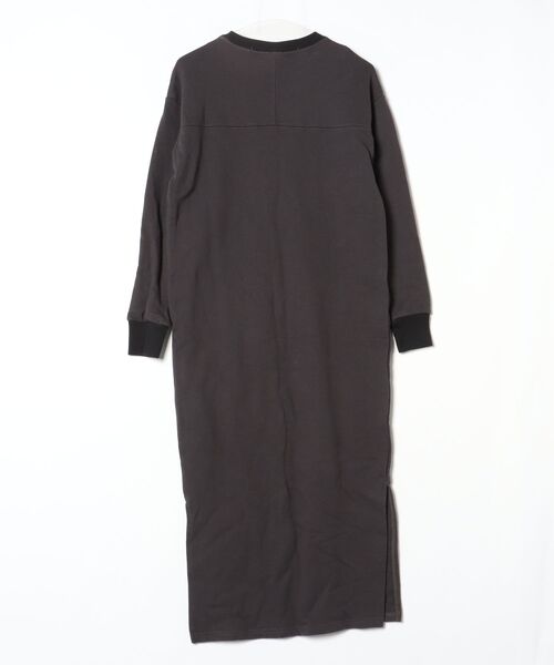 「CITEN」 長袖ワンピース FREE ダークグレー レディース_画像2