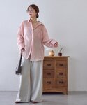 ブラウス シャツ ヨウリュウストライプシャツ「...の詳細画像2