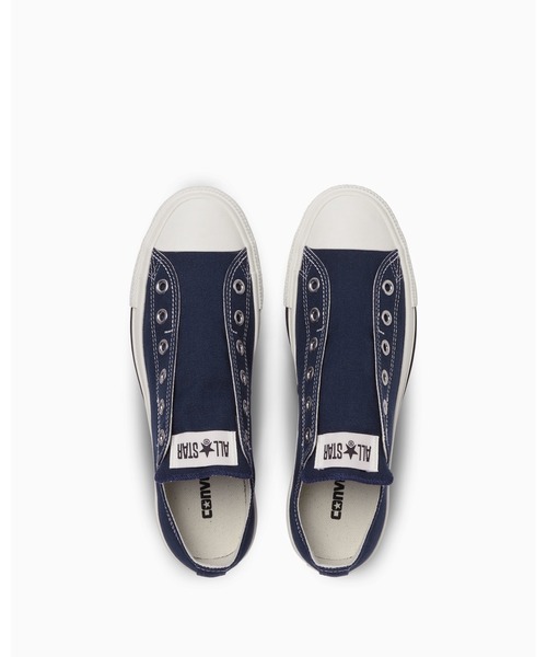 「CONVERSE ALL STAR」 スリッポン 7.5 ダークネイビー メンズ_画像4