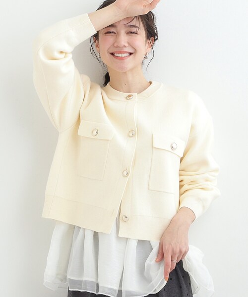 SHOO・LA・RUE（シューラルー） カーディガン 「洗濯機可/S-LL」1枚
