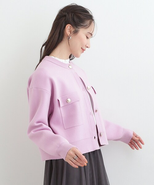 SHOO・LA・RUE（シューラルー） カーディガン 「洗濯機可/S-LL」1枚