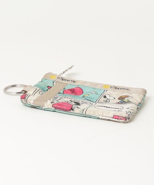 「LeSportsac」 カードケース「PEANUTSコラボ」 - ベージュ レディース_画像3
