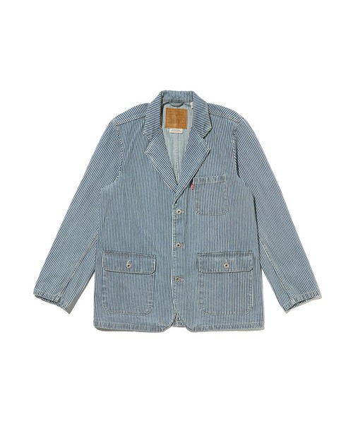 「Levi's」 デニムジャケット L ブルー メンズ_画像8