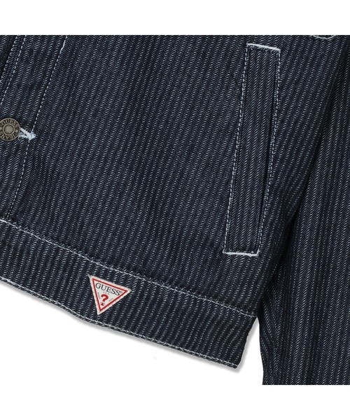 デニムジャケット gジャン GUESS JEANS Cropped Trucker Jacket 
