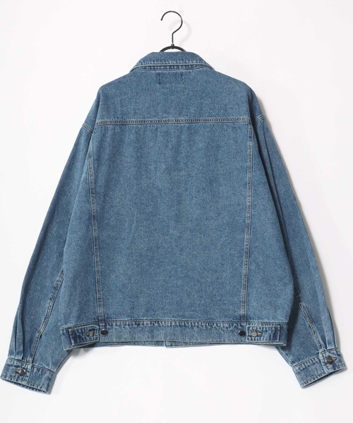 「Mark Gonzales」 デニムジャケット X-LARGE ブルー メンズ_画像3