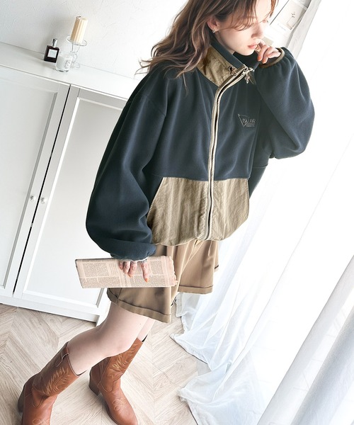「classicalelf」 ブルゾン SMALL ネイビー レディース_画像4
