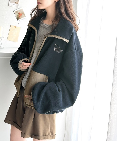 「classicalelf」 ブルゾン SMALL ネイビー レディース_画像6