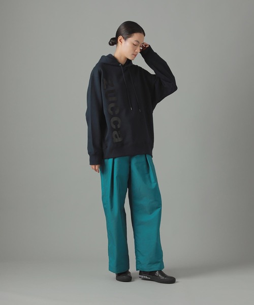「ZUCCa」 プルオーバーパーカー M size ベージュ レディースの画像