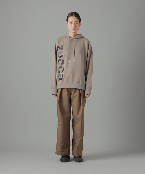 「ZUCCa」 プルオーバーパーカー M size ベージュ レディースの画像