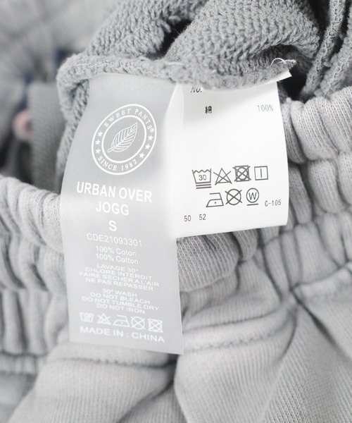 スウェットパンツ ジャージ 「SE1」「SWEET PANTS/スイートパンツ」 URBAN OVERJOGG SWEAT PANTS_17