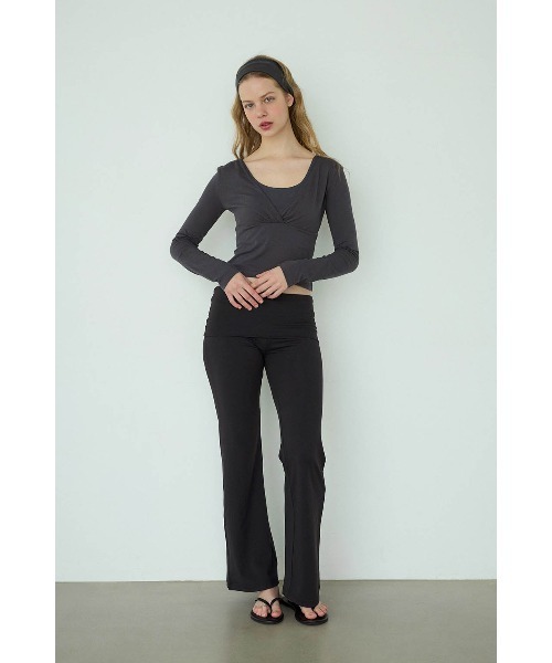 ALEXIA STAM（アリシアスタン） tシャツ Cachecoeur Long Sleeve Top