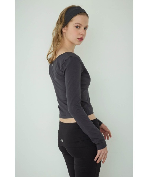 ALEXIA STAM（アリシアスタン） tシャツ Cachecoeur Long Sleeve Top