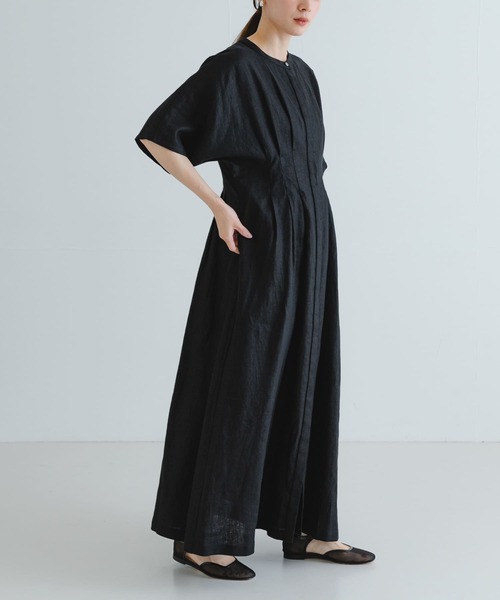 「URBAN RESEARCH」 半袖ワンピース 36 ナチュラル レディースの画像