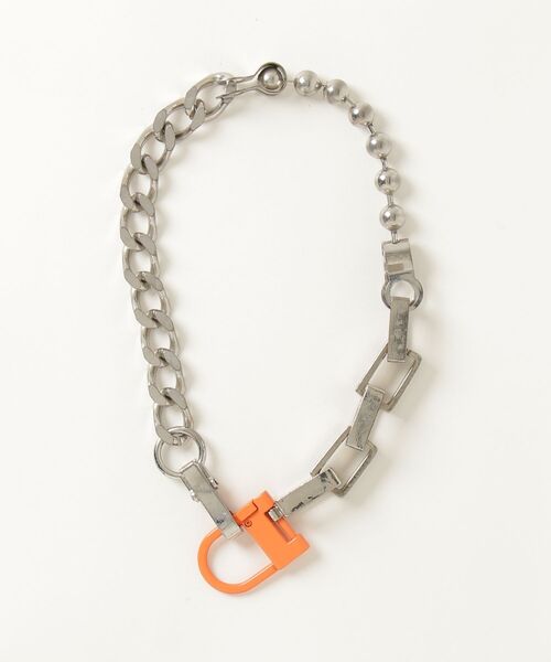 HERON PRESTON（ヘロンプレストン） MULTICHAIN SQUARE ネックレス 