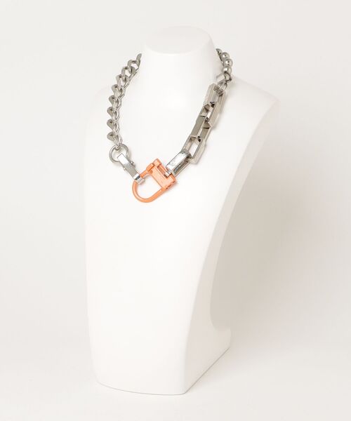 HERON PRESTON（ヘロンプレストン） MULTICHAIN SQUARE ネックレス 