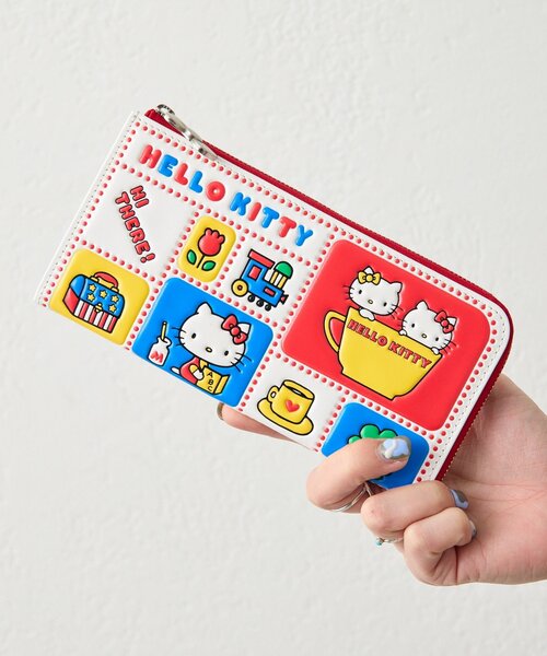 長財布 財布 「HELLO KITTY（ハローキティ）×ear」ロングウォレット/長財布 レディースの画像