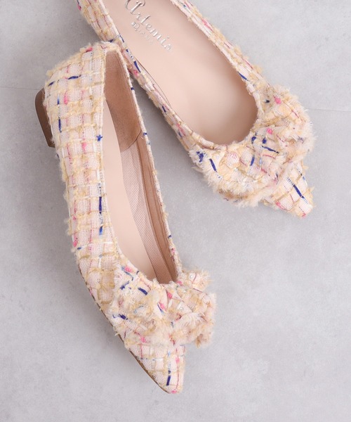 「artemis by DIANA」 バレエシューズ 23.5cm ブルー レディース_画像3