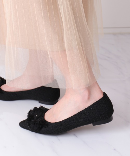 「artemis by DIANA」 バレエシューズ 23.5cm ブルー レディース_画像7
