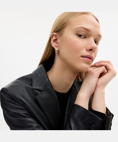 COACH（コーチ） ピアス リピーテッド C ハギー ピアス レディース