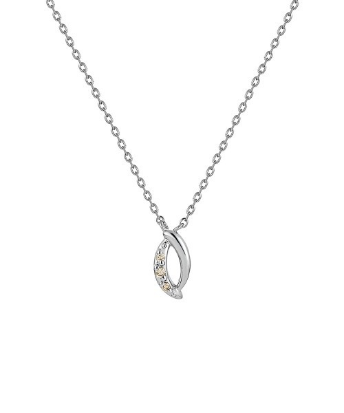ネックレス 「Spring Summer Limited」 K10ホワイトゴールド ネックレス レディースの画像