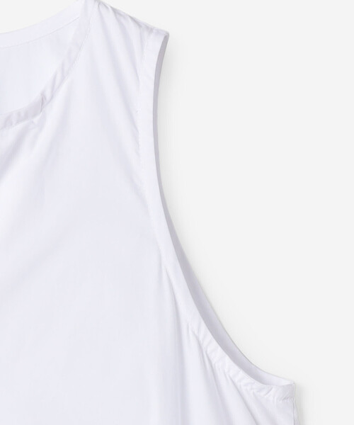 ワンピース GALLEGO DESPORTES | コットン ノースリーブ ロングワンピース WOMENの画像