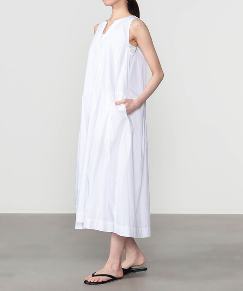 ワンピース GALLEGO DESPORTES | コットン ノースリーブ ロングワンピース WOMENの画像