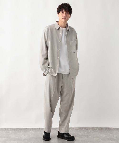 「GLOBAL WORK」 スウェットパンツ MEDIUM ブラック メンズ_画像3