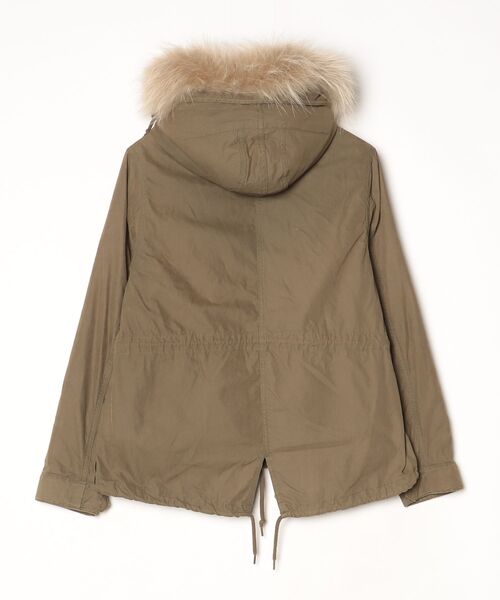 「JOURNAL STANDARD」 マウンテンパーカー SMALL グリーン メンズ_画像2