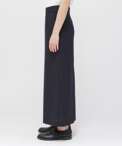 スカート SUBTLE STRIPE WOOLの画像