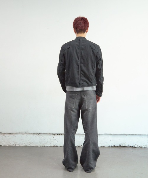 ジーンズ GLITTER TWILL 3D TWISTED WIDE LEG 5P PANTS メンズの画像