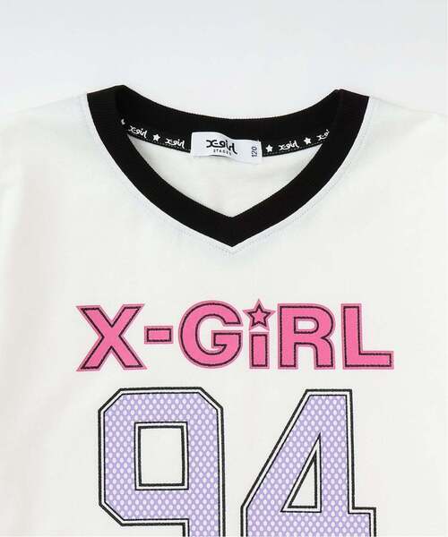 uvカット tシャツ ユニフォームVネック半袖Tシャツ キッズ 子供服 女の子の画像