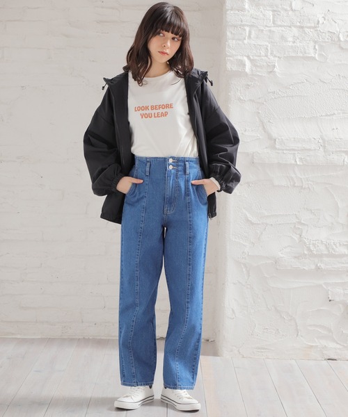 「Honeys」 ブルゾン LL アイボリー レディース_画像8