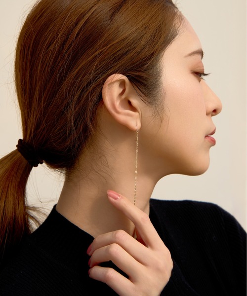 「Jewel closet by L&Co.」 ピアス(両耳用) FREE イエローゴールド レディース_画像2