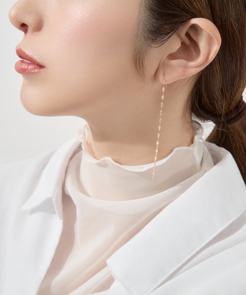「Jewel closet by L&Co.」 ピアス(両耳用) FREE イエローゴールド レディース_画像3