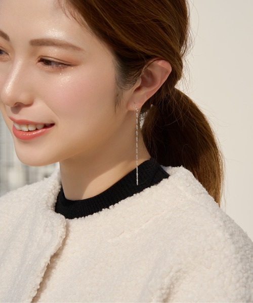 「Jewel closet by L&Co.」 ピアス(両耳用) FREE イエローゴールド レディース_画像8