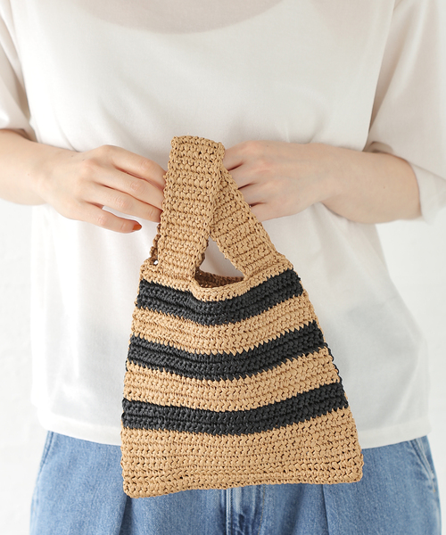 ④LOEWE カゴバック SLOBE IENA（スローブイエナ） かごバッグ カゴバッグ FOLKIN