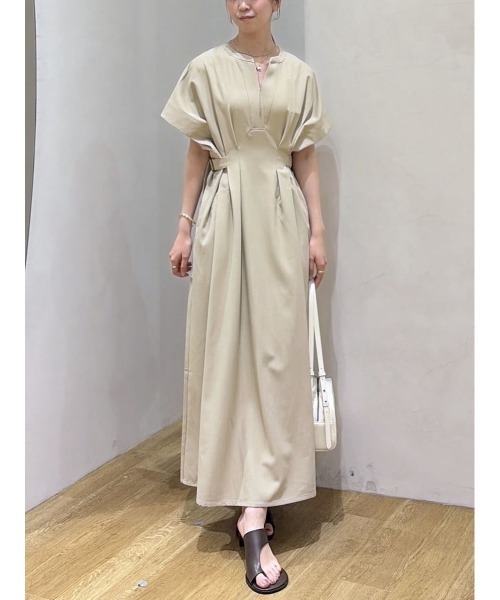STYLEMIXER（スタイルミキサー） ワンピース 夏 半袖 サイドバックル