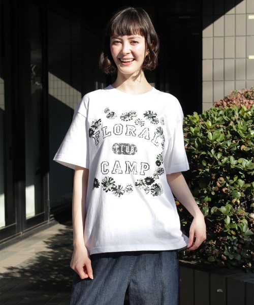 「H.A.K」 半袖Tシャツ 1 ホワイト レディース_画像6