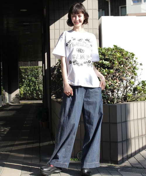 「H.A.K」 半袖Tシャツ 1 ホワイト レディース_画像7