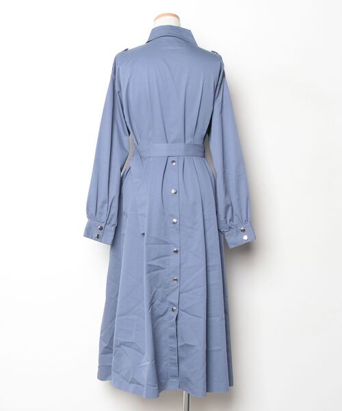 「jouetie」 シャツワンピース MEDIUM ブルー レディース_画像2