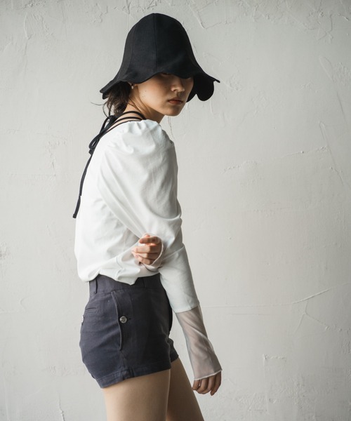 「ORIENT MILLINERY」 帽子 FREE ブラック レディース_画像7