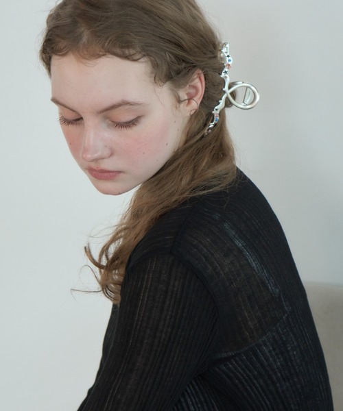 Accra ラインストーンヘアクリップ Birthday room（バースデイルーム） ヘアクリップ ラインストーンヘア