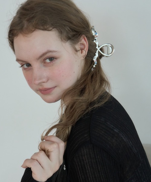 Accra ラインストーンヘアクリップ Birthday room（バースデイルーム） ヘアクリップ ラインストーンヘア