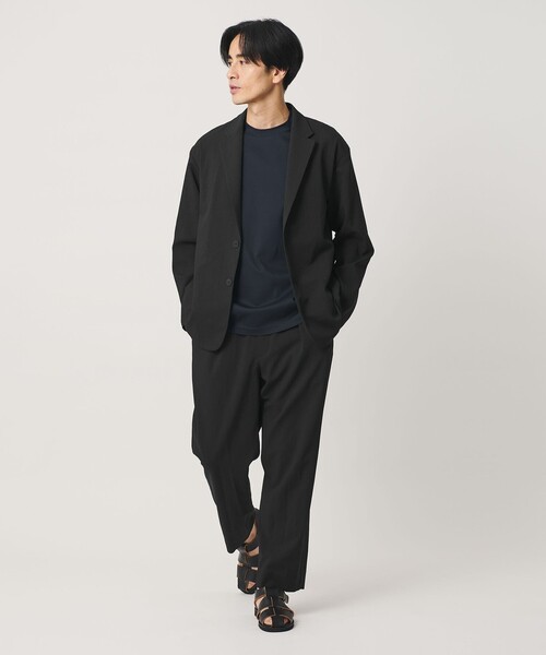 【ああ】beauty:beast テーラードジャケット ブラック M BEAUTY＆YOUTH UNITED ARROWS ジャケット テーラードジャケット