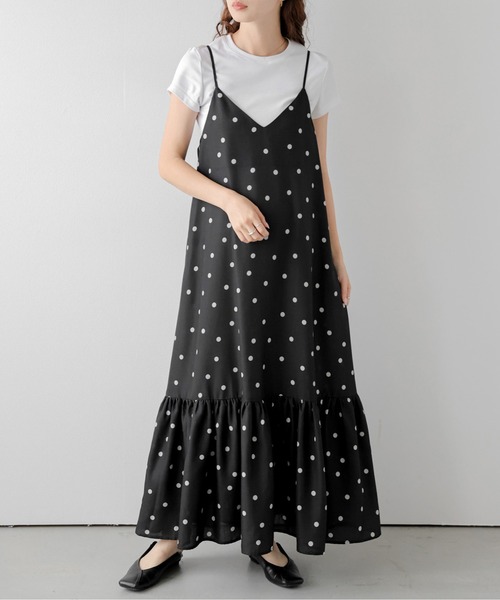ワンピース 夏 ドット柄 ティアード : ZOZOTOWN Yahoo!店 - 通販