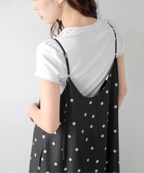 ワンピース 夏 ドット柄 ティアード : ZOZOTOWN Yahoo!店 - 通販