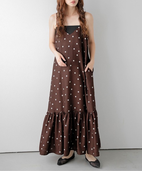 ワンピース 夏 ドット柄 ティアード : ZOZOTOWN Yahoo!店 - 通販