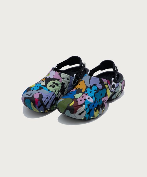 A BATHING APE（アベイシングエイプ） サンダル BAPE X CROCS ECHO