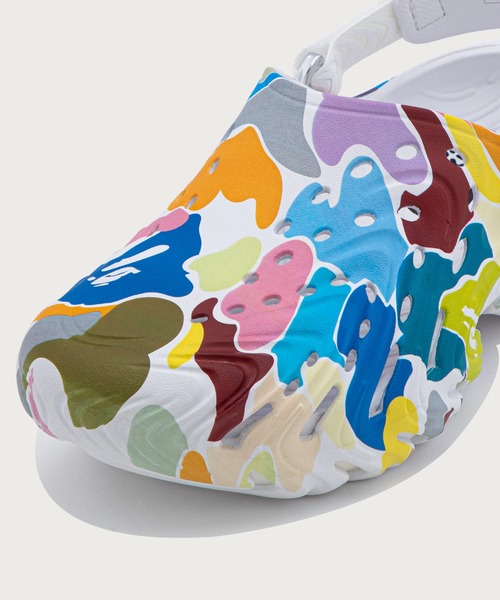 A BATHING APE（アベイシングエイプ） サンダル BAPE X CROCS ECHO